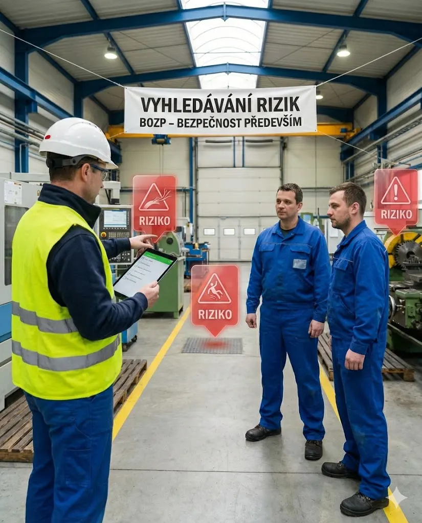 Vyhledávání rizik a jejich prevence (BOZP) – Oliver Pataki. Profesionální hodnocení rizik pro firmy, stavebnictví a průmyslové provozy.