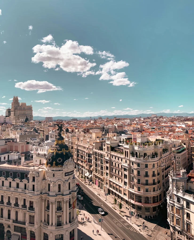 Španělština na cesty – Madrid, Gran Vía Madrid, Gran Vía – španělština na cesty a do práce